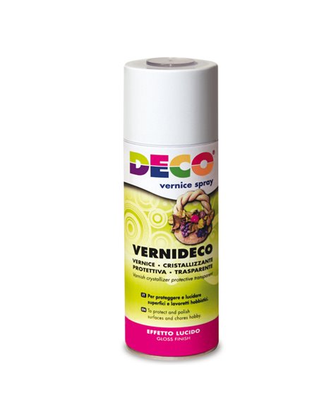 VERNICE SPRAY CRISTALLIZZANTE LACCATA UNIVERSALE 400ML 622 DECO 622 DECO VERNICI