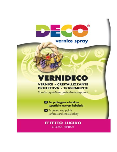 VERNICE SPRAY CRISTALLIZZANTE LACCATA UNIVERSALE 400ML 622 DECO 622 DECO VERNICI