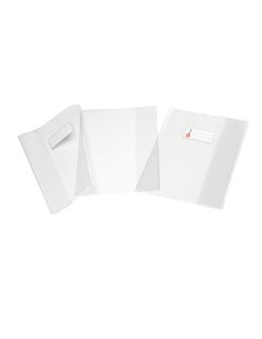 COPRIMAXI PVC 200MIC SUPERCRISTALLO NEUTRO S/ALETTE 21x30cm RIPLAST 30794201 Colorosa COPRILIBRO-COPRIMAXI