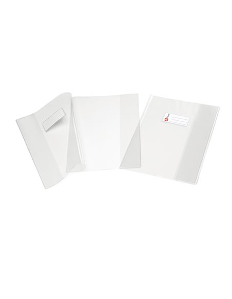 COPRIMAXI PVC 200MIC SUPERCRISTALLO NEUTRO S/ALETTE 21x30cm RIPLAST 30794201 Colorosa COPRILIBRO-COPRIMAXI
