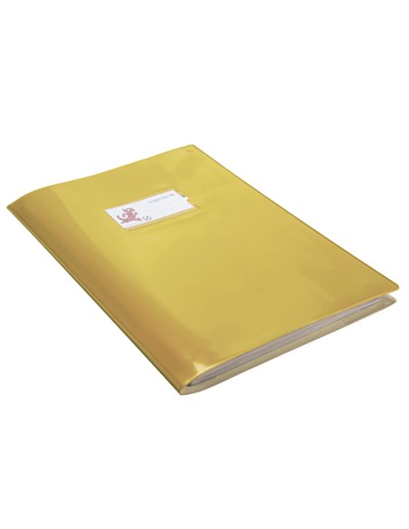 Coprimaxi PVC laccato coprente Colorosa c/alette 21x30cm oro RiPlast 36718035 Colorosa COPRILIBRO-COPRIMAXI