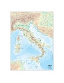 CARTA GEOGRAFICA SCOLASTICA MURALE ITALIA BELLETTI MS01PL/02