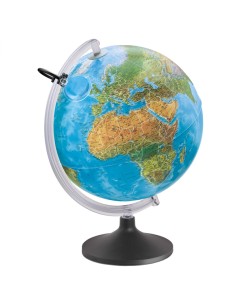 GLOBO GEOGRAFICO ILLUMINATO LUMIERISSIMO Ø 30CM Tecnodidattica 0330LULGITLNTL46 Tecnodidattica CARTE GEOGRAFICHE MAGNETICHE E...