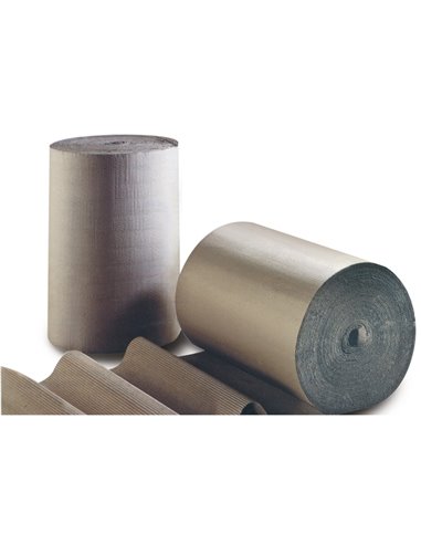 BOBINA 1x10mt CARTONE ONDULATO PER IMBALLO ONDA "B" art.1012/10 CWR 1012/10 CWR CARTA DA PACCO E CARTONE ONDULATO
