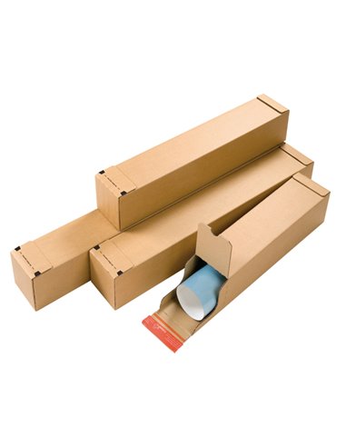 TUBO POSTALE 61X10,8X10,8CM DOPPIO STRIP CP072.04 COLOMPAC SCATOLE E TUBI PER SPEDIZIONE