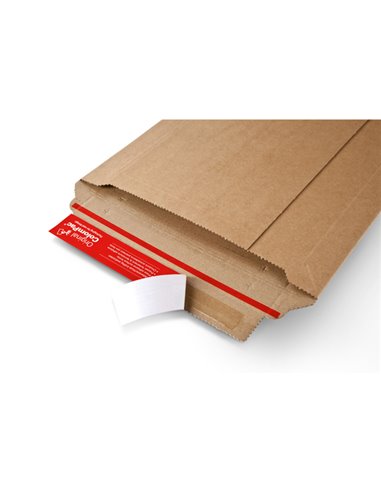 SCATOLE SPEDIZIONE MODULBOX 14X10,1X4,3CM AVANA CP080.02 COLOMPAC SCATOLE E TUBI PER SPEDIZIONE