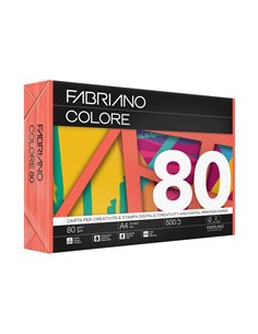 FabrianoColore A4 80GR 500FG COL.FORTI ARANCIO 75921297