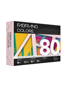 Carta Fabriano Colore A4 80GR 500FG COL.TENUE CIPRIA 75421297 FABRIANO COLORATA