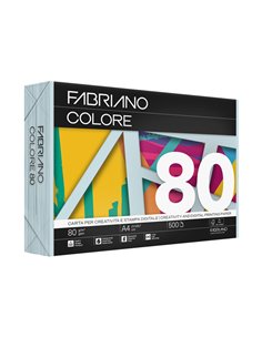 FabrianoColore A3 80GR 250FG COL.TENUE CELESTE CHIARO 75729742