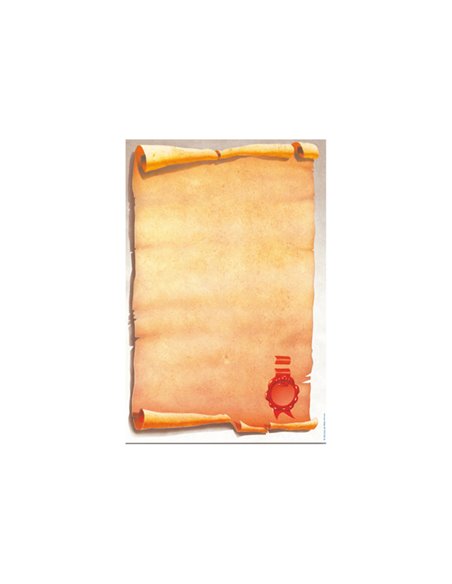 CARTA CON STAMPA "PERGAMENA" A4 80GR 25FG DECADRY T036634