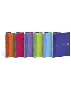Maxiquaderno spiralato 210x297mm 5mm c/margine 90gr 90fg MyColors OXFORD 100101864 OXFORD BLOCCHI MEETING