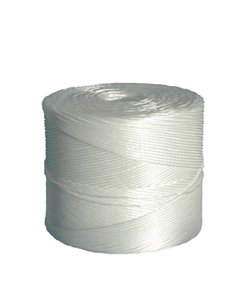BOBINA DI SPAGO BIANCO IN FIBRA PPL 1/500 1000MT 2KG 1554 VIVA ACCESSORI PER PACCHI E BUSTE