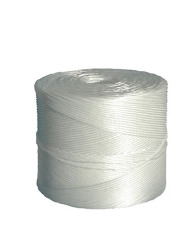 BOBINA DI SPAGO BIANCO IN FIBRA PPL 1/500 1000MT 2KG 1554 VIVA ACCESSORI PER PACCHI E BUSTE