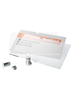 TARGA PER PORTE/PARETI CRYSTAL SIGN 148X105MM DURABLE 4821-19 DURABLE TARGHE 2