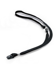 10 CORDONCINO PORTABADGE IN TESSUTO 440X10MM NERO DURABLE 8119-01 DURABLE PORTABADGE E ACCESSORI