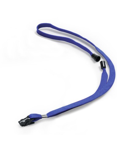 10 CORDONCINO PORTABADGE IN TESSUTO 440X10MM BLU DURABLE 8119-07 DURABLE PORTABADGE E ACCESSORI