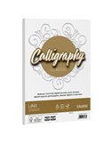Carta CALLIGRAPHY LINO 200gr A4 50fg bianco 01 FAVINI A690614