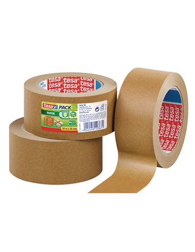 NASTRO ADESIVO 50MTX50MM IN CARTA DA IMBALLO ECOLOGO TESA 57180-00000-06 TESA NASTRO PER IMBALLO-TENDINASTRO