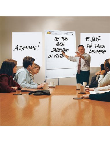 BLOCCO da Parete 30FG Super Sticky 559RP 63,5X77,5CM Post-it® 7100380608 POST-IT LAVAGNE PORTABLOCCO E BLOCCHI