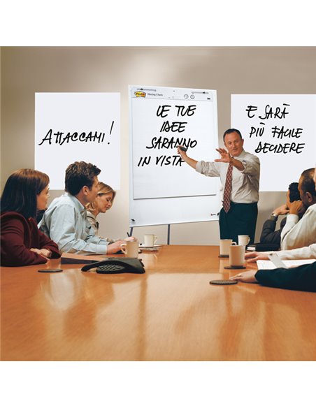 BLOCCO da Parete 30FG Super Sticky 559RP 63,5X77,5CM Post-it® 7100380608 POST-IT LAVAGNE PORTABLOCCO E BLOCCHI