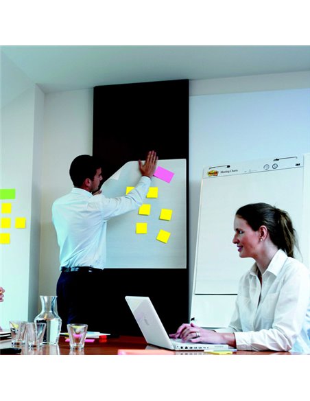 BLOCCO da Parete 30FG Super Sticky 559RP 63,5X77,5CM Post-it® 7100380608 POST-IT LAVAGNE PORTABLOCCO E BLOCCHI