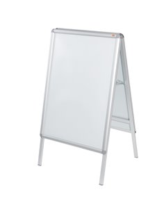 CAVALLETTO BIFACCIALE CON CORNICI A SCATTO 841X594MM (A1) NOBO 1902206 NOBO CORNICI AUTOPORTANTI