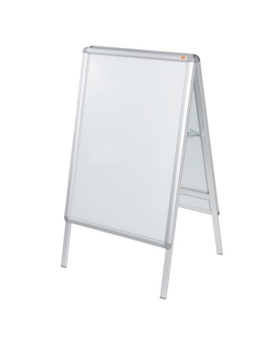 CAVALLETTO BIFACCIALE CON CORNICI A SCATTO 841X594MM (A1) NOBO 1902206 NOBO CORNICI AUTOPORTANTI