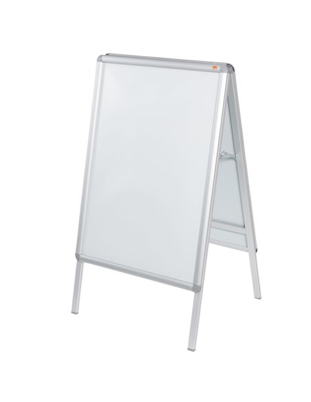 CAVALLETTO BIFACCIALE CON CORNICI A SCATTO 841X594MM (A1) NOBO 1902206 NOBO CORNICI AUTOPORTANTI
