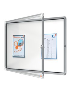 BACHECA PER INTERNI BIANCA MAGNETICA 8XA4 ORIZZONTALE NOBO 1902559 NOBO BACHECHE PER INTERNI