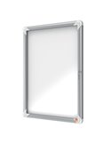 BACHECA PER ESTERNI BIANCA MAGNETICA 4XA4 VERTICALE NOBO 1902577