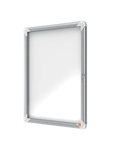 BACHECA PER ESTERNI BIANCA MAGNETICA 4XA4 VERTICALE NOBO 1902577 NOBO BACHECHE PER ESTERNI