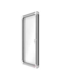 BACHECA PER ESTERNI BIANCA MAGNETICA 4XA4 VERTICALE NOBO 1902577 NOBO BACHECHE PER ESTERNI 2