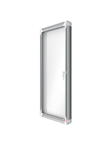 BACHECA PER ESTERNI BIANCA MAGNETICA 4XA4 VERTICALE NOBO 1902577 NOBO BACHECHE PER ESTERNI