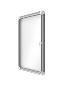 BACHECA PER ESTERNI BIANCA MAGNETICA 6XA4 ORIZZONTALE NOBO 1902578 NOBO BACHECHE PER ESTERNI 2