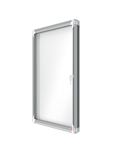 BACHECA PER ESTERNI BIANCA MAGNETICA 6XA4 ORIZZONTALE NOBO 1902578 NOBO BACHECHE PER ESTERNI