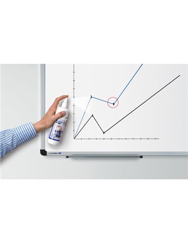 DETERGENTE 125ML TZ7 PER LAVAGNE BIANCHE LEGAMASTER L-1212 00 LEGAMASTER CANCELLINI E KIT PER LAVAGNE