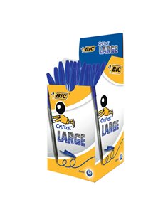 Scatola 50 penna sfera CRISTAL® large 1,6mm blu BIC® 880656
