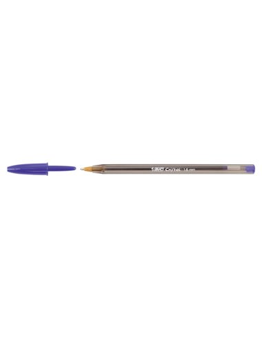 Scatola 50 penna sfera CRISTAL® large 1,6mm blu BIC® 880656