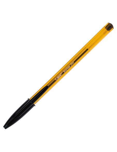 Scatola 50 penna sfera CRISTAL® fine 0,8mm nero BIC® 872731 BIC CON CAPPUCCIO