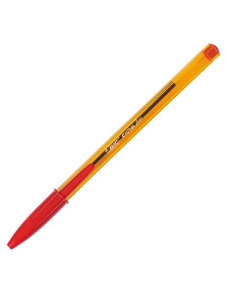 Scatola 50 penna sfera CRISTAL® fine 0,8mm rosso BIC® 872720