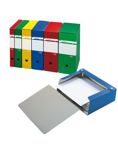 Scatola archivio Spazio 150 25x35cm dorso 15cm verde Sei Rota 67891505