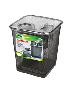 Set scrivania 6 accessori in rete metallica nero 1426 LEBEZ 1426-N LEBEZ SET SCRIVANIA