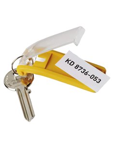 SCATOLA 6 PORTACHIAVI KEY CLIP ASSORT. DURABLE 1957-00 DURABLE PORTACHIAVI-LUCCHETTI 2