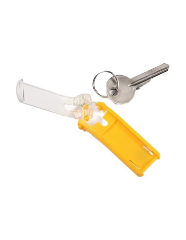SCATOLA 6 PORTACHIAVI KEY CLIP ASSORT. DURABLE 1957-00 DURABLE PORTACHIAVI-LUCCHETTI