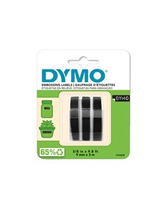 BLISTER 3 NASTRI A RILIEVO 9MMX3M NERO DYMO S0847730