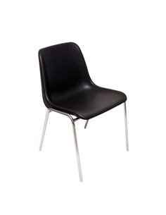SEDIA ATTESA Esse NERO senza BRACCIOLI ESC/N Unisit SEDUTE ATTESA