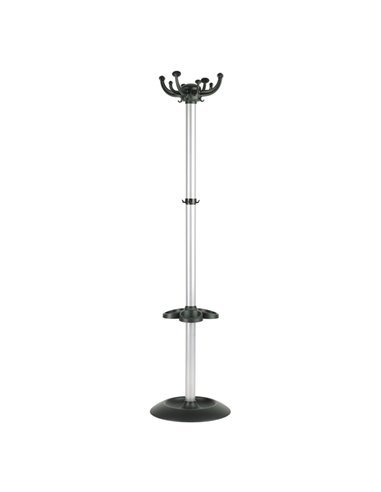 APPENDIABITI 168CM JOLLY A 8 POSTI NERO/GRIGIO APUJOL/G