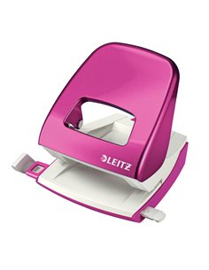 Perforatore 2 fori 5008 WOW fucsia metal max 30fg LEITZ 50081223 LEITZ PERFORATORI