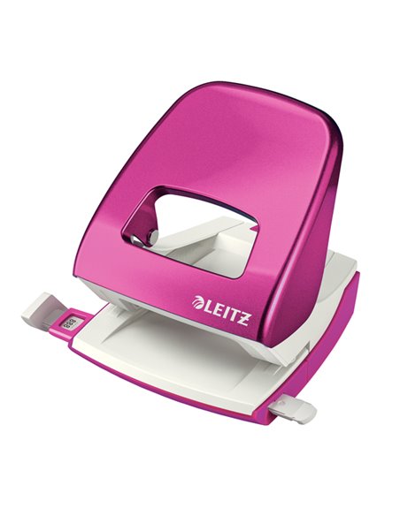 Perforatore 2 fori 5008 WOW fucsia metal max 30fg LEITZ 50081223 LEITZ PERFORATORI