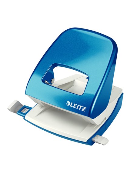 Perforatore 2 fori 5008 WOW blu metal max 30fg LEITZ 50081236 LEITZ PERFORATORI